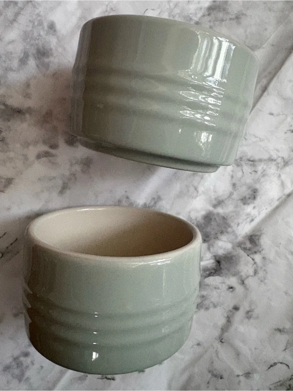 Le Creuset Pistache Straight Wall Ramekins - Set of 2